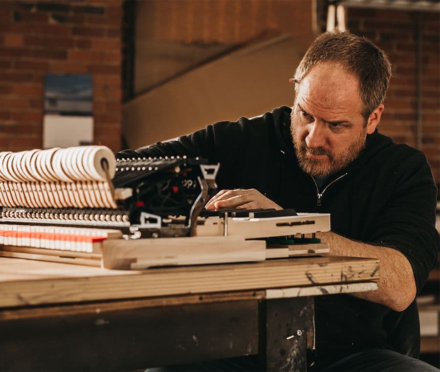 Regulating 01 opt • Mason & Hamlin Piano Company • Made in the USA