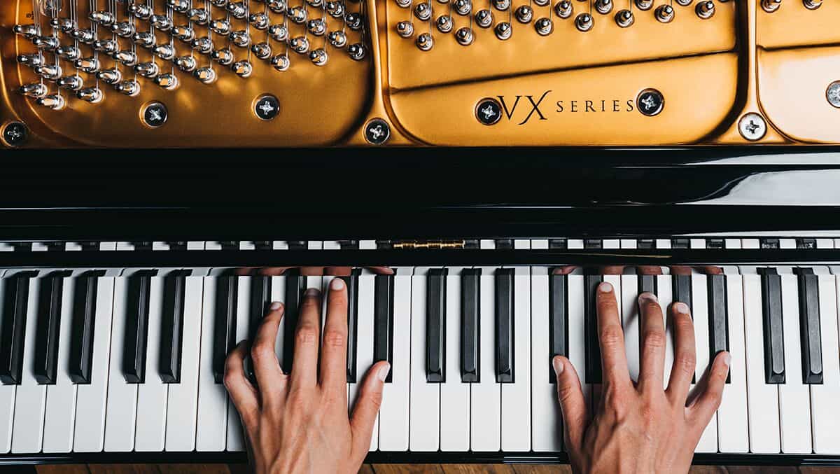 VX logo Picture 2 • Mason & Hamlin Piano Company • Made in the USA
