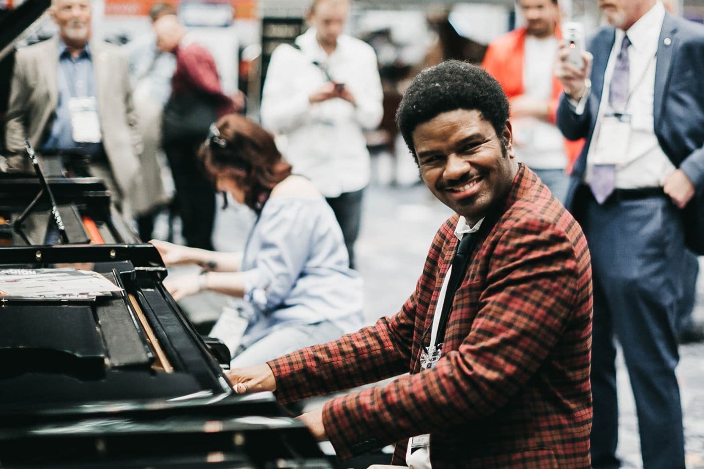 NAMM 2020 1521 • Mason & Hamlin Piano Company • Made in the USA