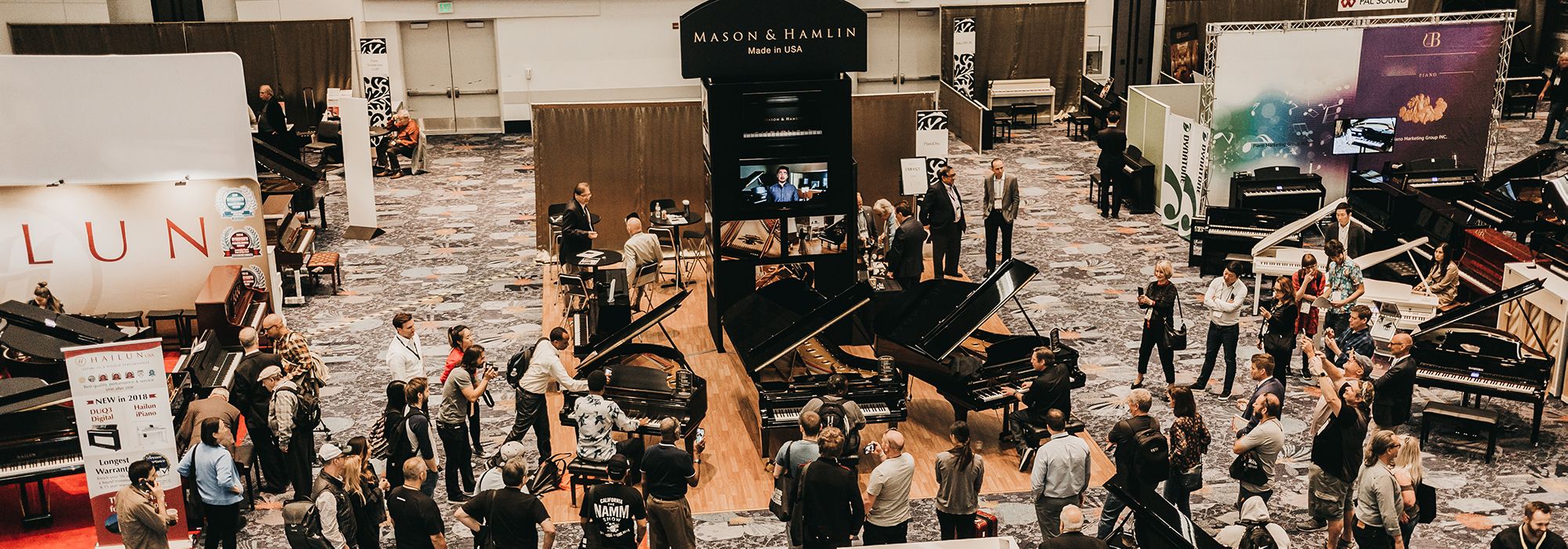 NammShow2019 cover opt • Mason & Hamlin Piano Company • Made in the USA