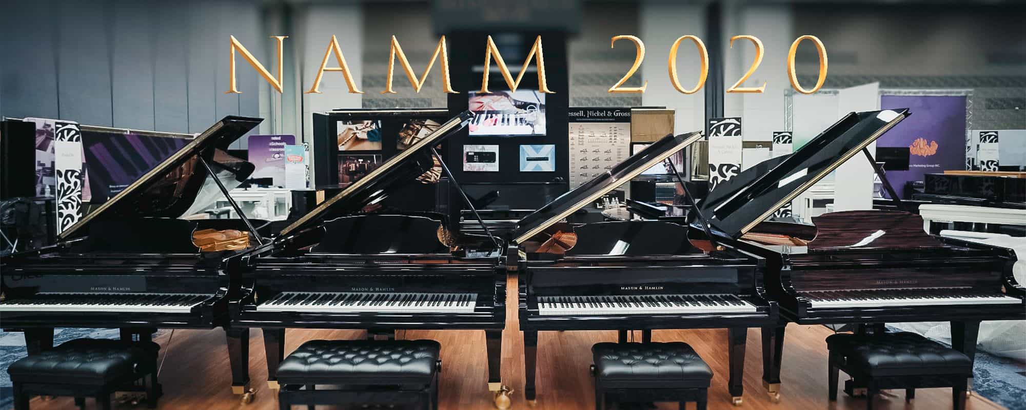 NAMM 2020 Cover • Mason & Hamlin Piano Company • Made in the USA