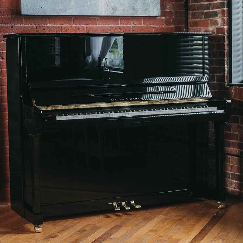 MHA 131U Square • Mason & Hamlin Piano Company • Made in the USA