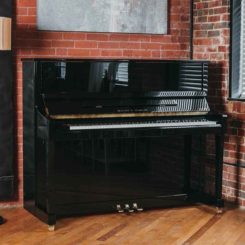 MHC 121U Square • Mason & Hamlin Piano Company • Made in the USA