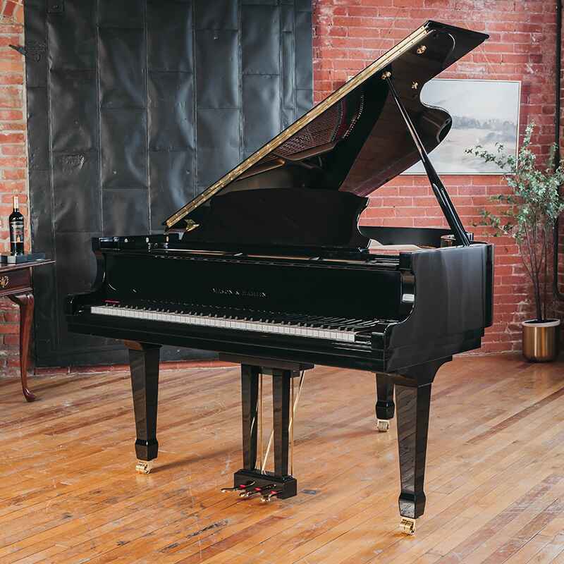 MHC 170G Square • Mason & Hamlin Piano Company • Made in the USA
