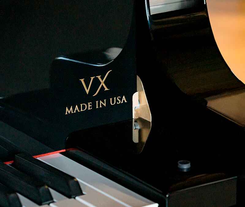 VX logo Picture 3 • Mason & Hamlin Piano Company • Made in the USA